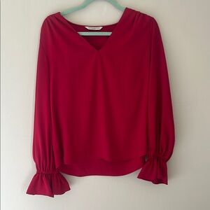 Amanda Uprichard Bishop sleeved blouse.  Size Medium